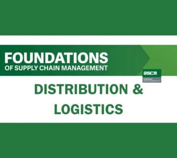 Foundations of Distribution & Logistics (PDL)
