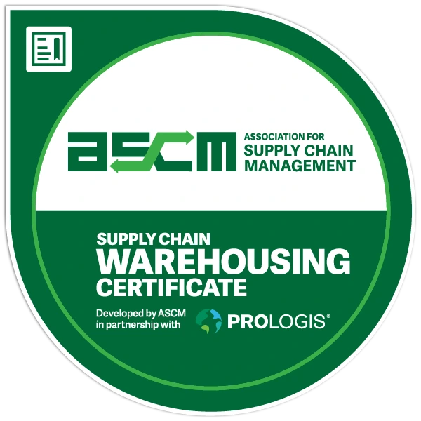 Supply Chain Warehousing Certificate