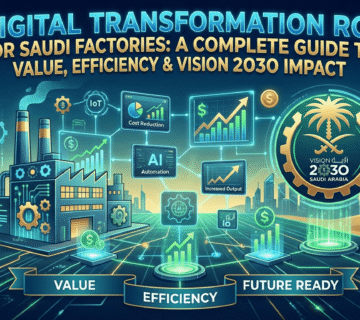 Digital transformation ROI for Saudi factories